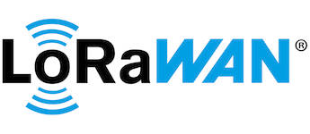 LoRaWAN logo – low-power wireless protocol for private IoT networks