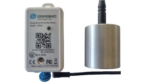 Aluminium temperature sensor buffer used inside monitored cold storage