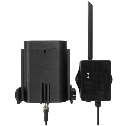 BB15 long-range beam-break sensor connected to a solar Dragino CPL03 telemetry node