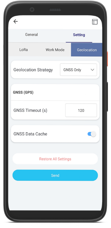 SenseCAP T1000A - GNSS Configuration
