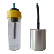 Aluminium temperature sensor buffer comparison with water buffer