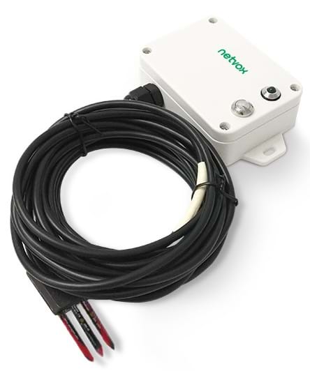 Netvox R718PB14 LoRaWAN Soil Moisture, Temperature and Conductivity Sensor
