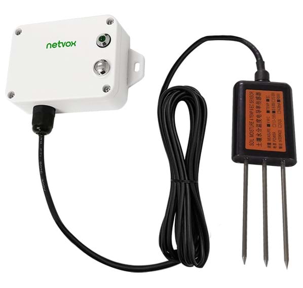 Netvox R718PB15 LoRaWAN Soil Moisture, Temperature and Conductivity Sensor